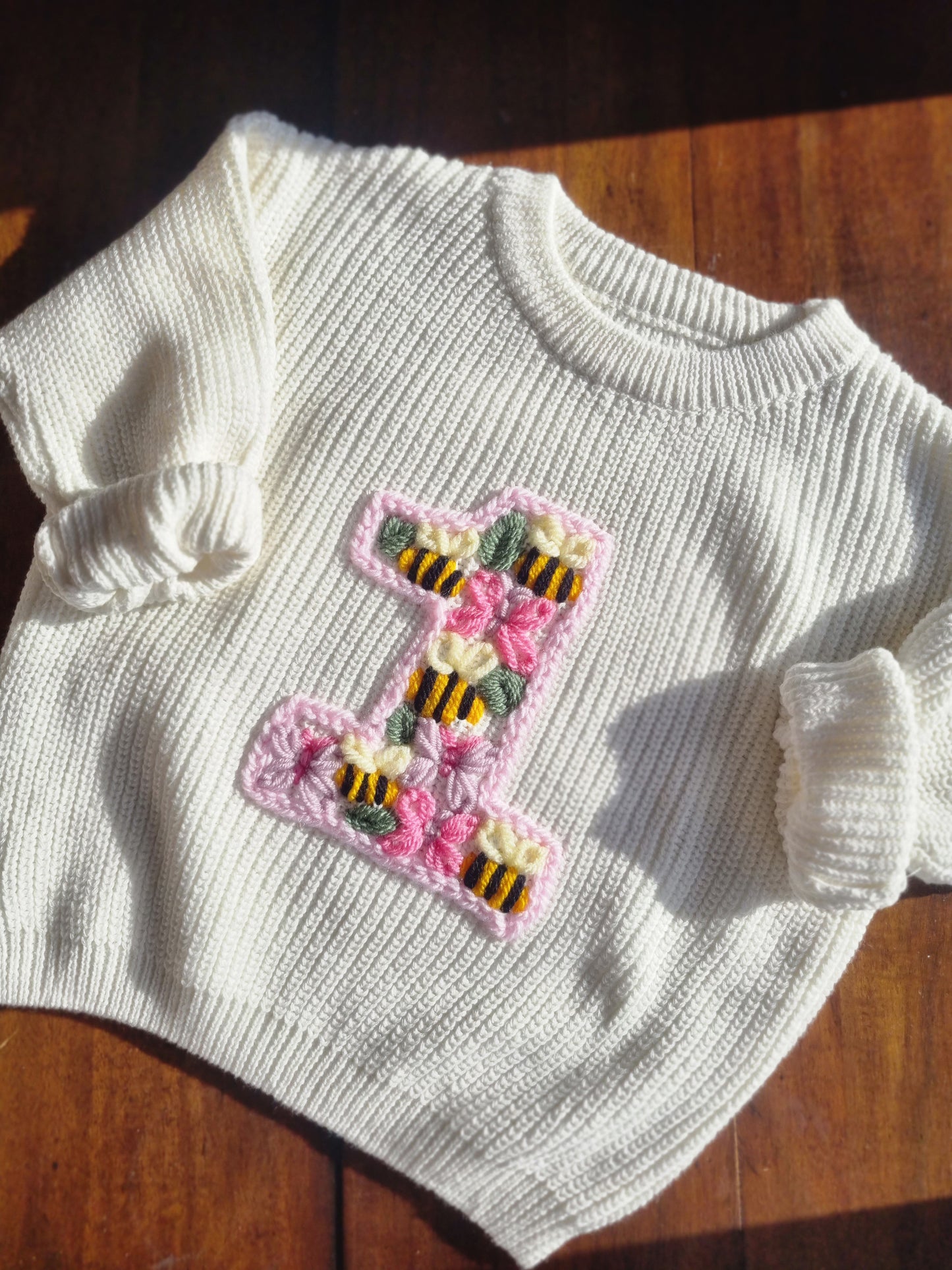 Bumblebee & friends birthday jumper