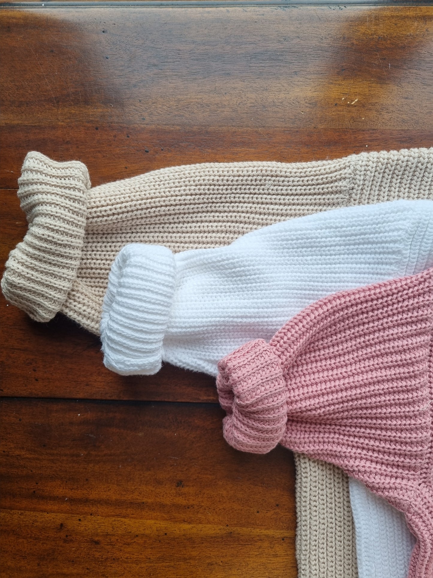 Sand, White, Dusty Pink